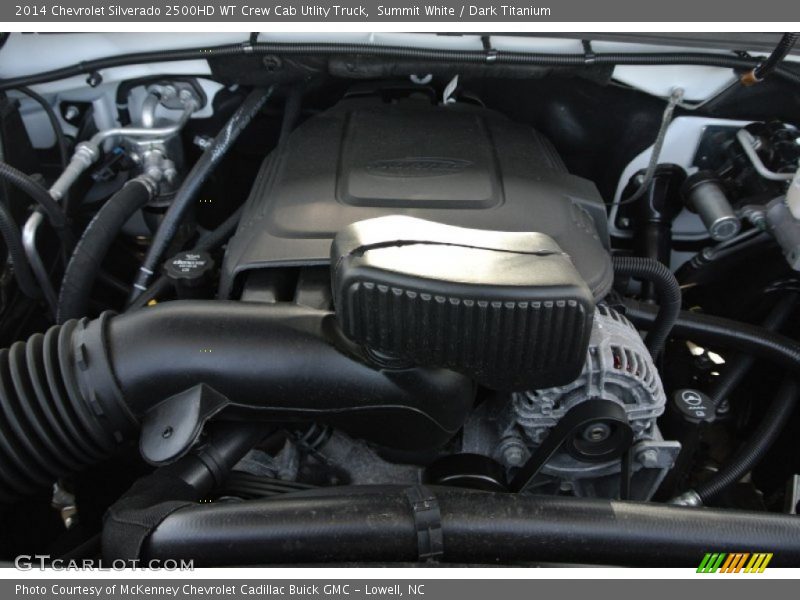 Summit White / Dark Titanium 2014 Chevrolet Silverado 2500HD WT Crew Cab Utlity Truck