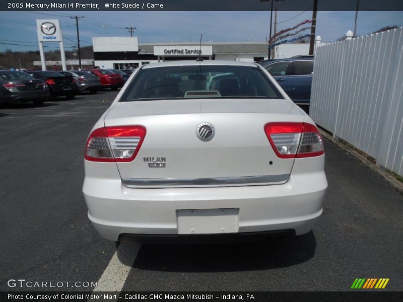 White Suede / Camel 2009 Mercury Milan I4 Premier