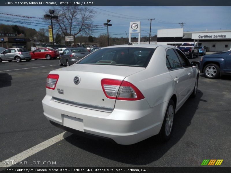 White Suede / Camel 2009 Mercury Milan I4 Premier