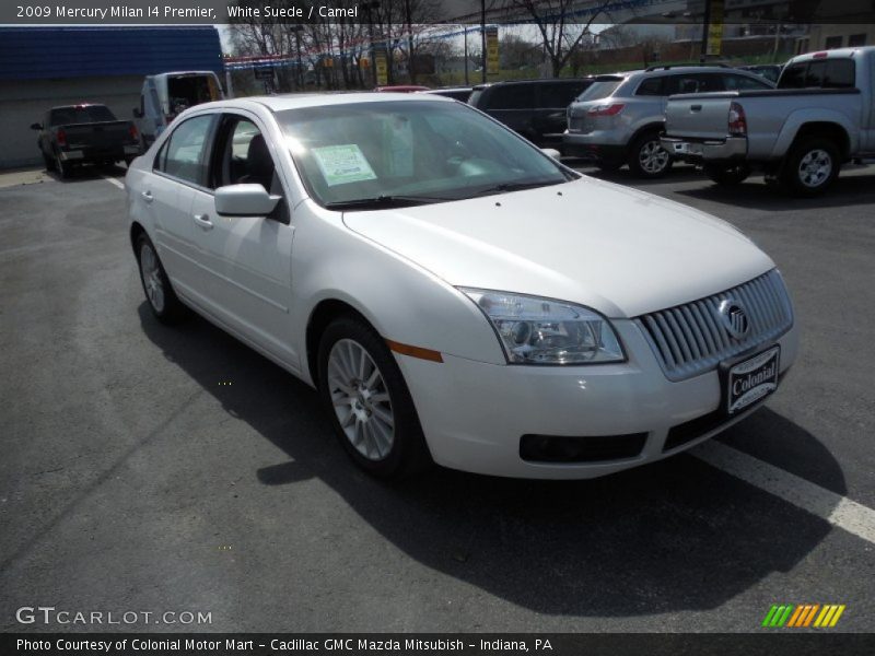 White Suede / Camel 2009 Mercury Milan I4 Premier