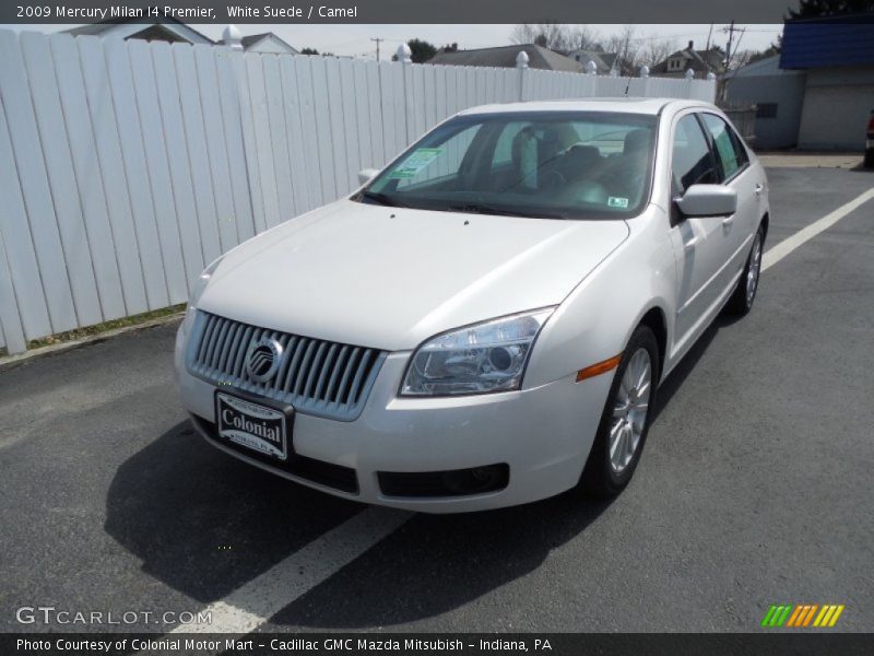 White Suede / Camel 2009 Mercury Milan I4 Premier