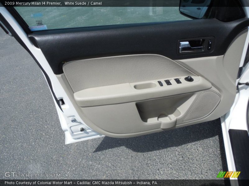 White Suede / Camel 2009 Mercury Milan I4 Premier