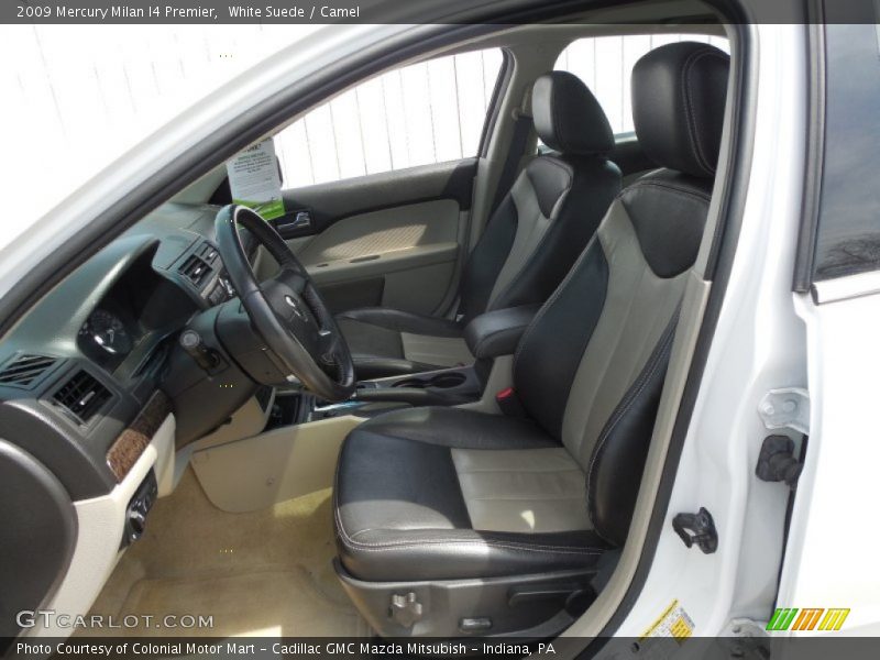 White Suede / Camel 2009 Mercury Milan I4 Premier