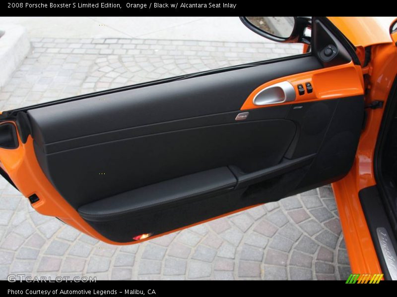 Orange / Black w/ Alcantara Seat Inlay 2008 Porsche Boxster S Limited Edition