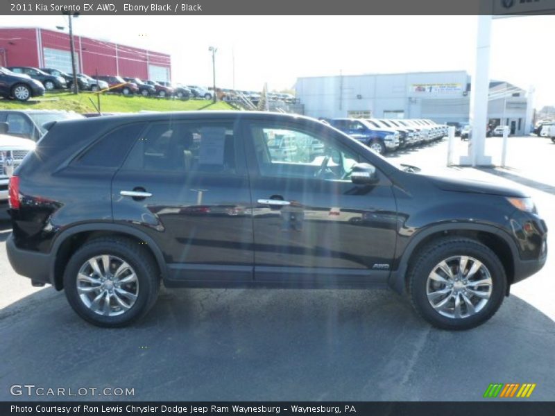 Ebony Black / Black 2011 Kia Sorento EX AWD