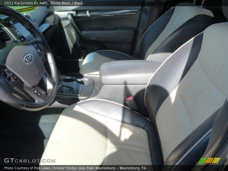 Ebony Black / Black 2011 Kia Sorento EX AWD
