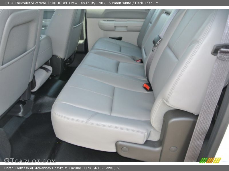 Summit White / Dark Titanium 2014 Chevrolet Silverado 3500HD WT Crew Cab Utility Truck