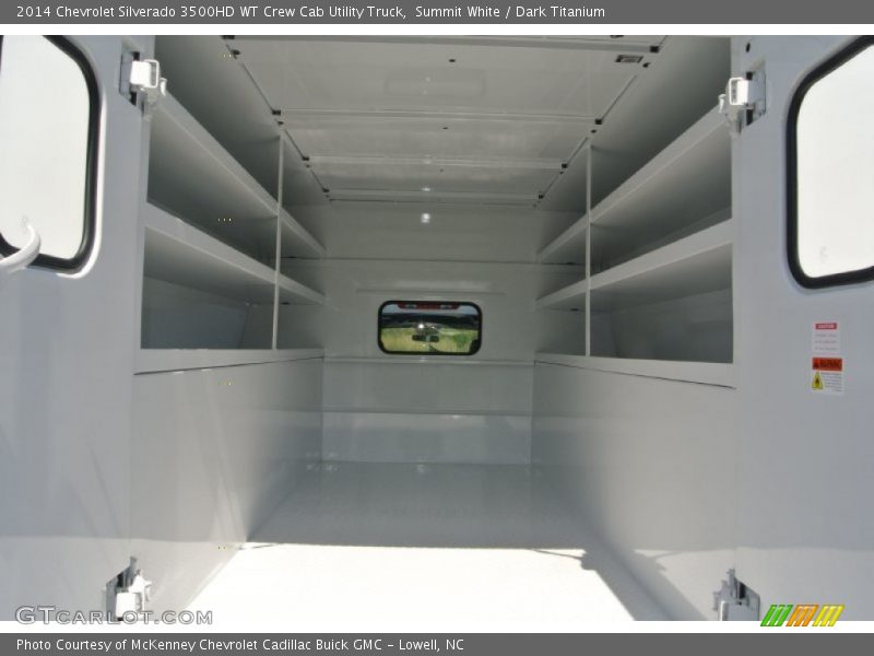 Summit White / Dark Titanium 2014 Chevrolet Silverado 3500HD WT Crew Cab Utility Truck