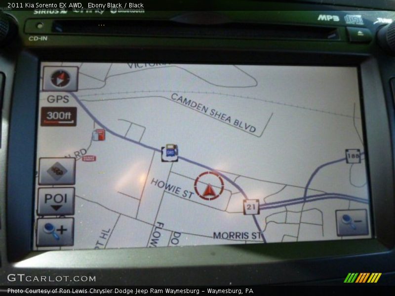Ebony Black / Black 2011 Kia Sorento EX AWD