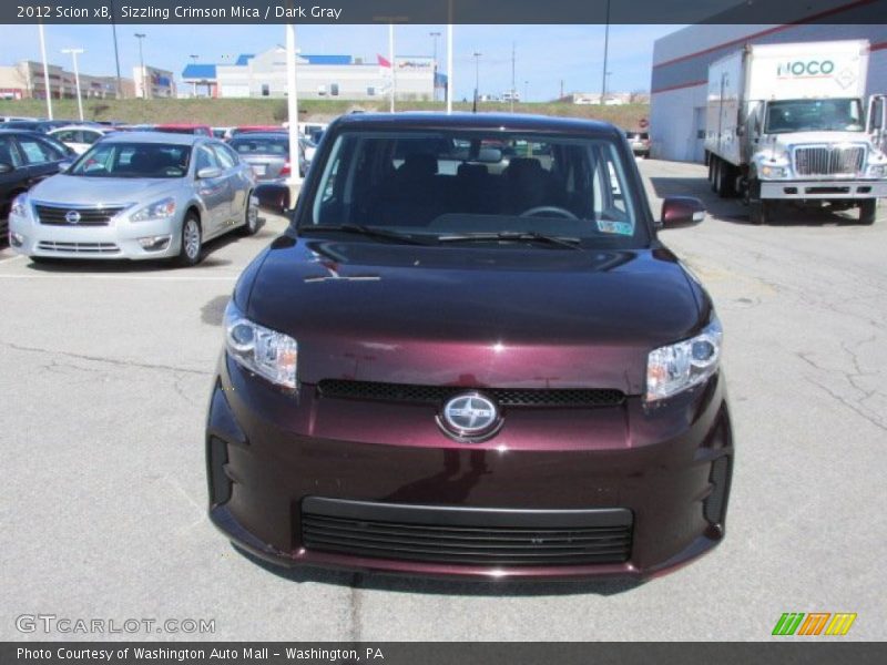 Sizzling Crimson Mica / Dark Gray 2012 Scion xB