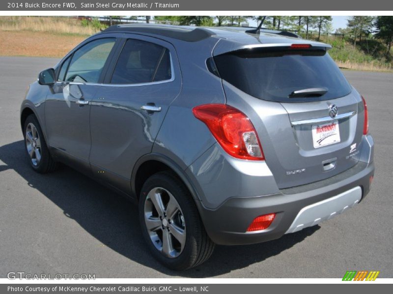 Satin Steel Gray Metallic / Titanium 2014 Buick Encore FWD