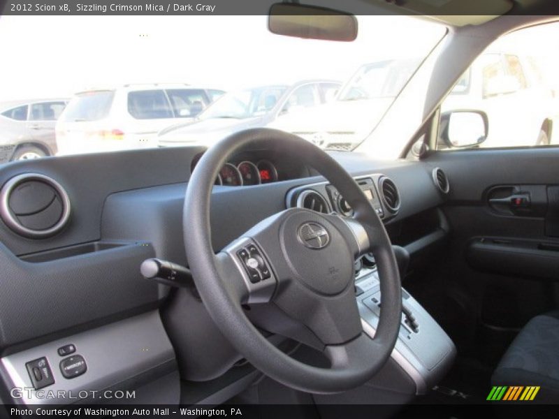 Sizzling Crimson Mica / Dark Gray 2012 Scion xB