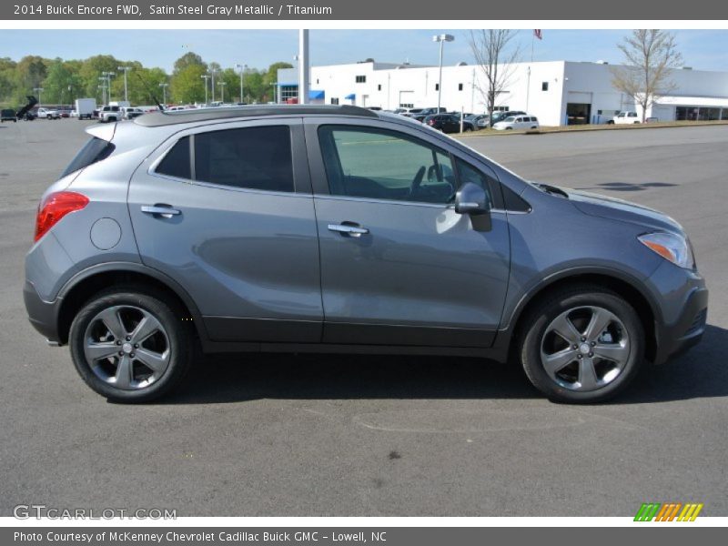 Satin Steel Gray Metallic / Titanium 2014 Buick Encore FWD