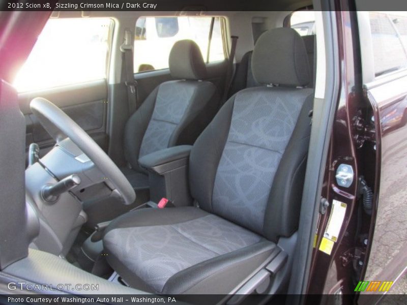 Sizzling Crimson Mica / Dark Gray 2012 Scion xB