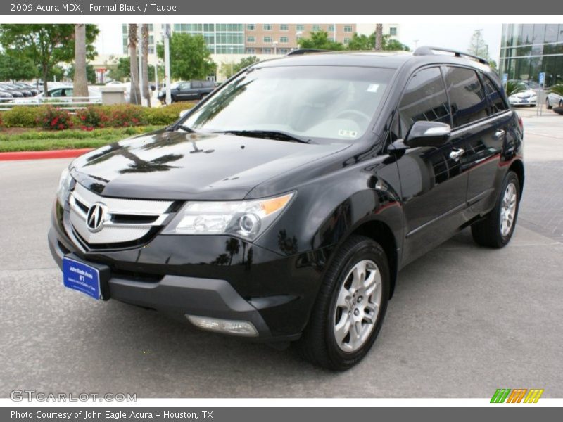 Formal Black / Taupe 2009 Acura MDX