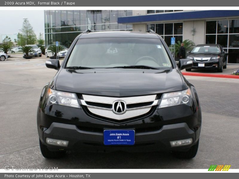 Formal Black / Taupe 2009 Acura MDX