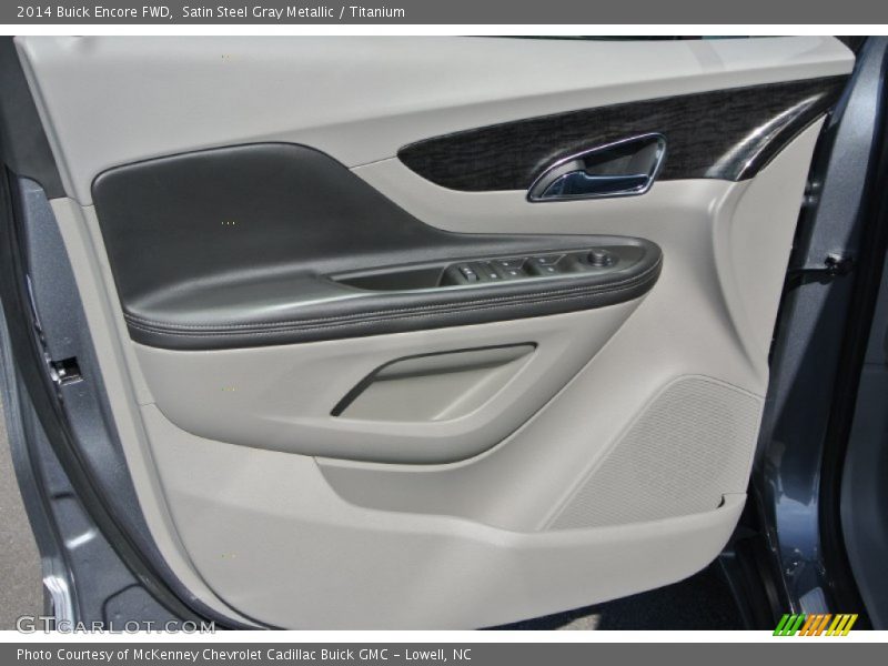 Satin Steel Gray Metallic / Titanium 2014 Buick Encore FWD
