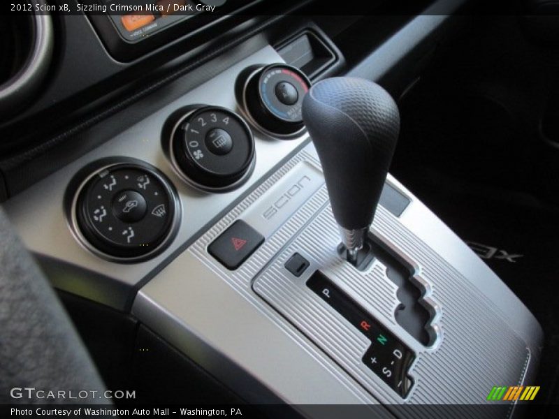 Sizzling Crimson Mica / Dark Gray 2012 Scion xB