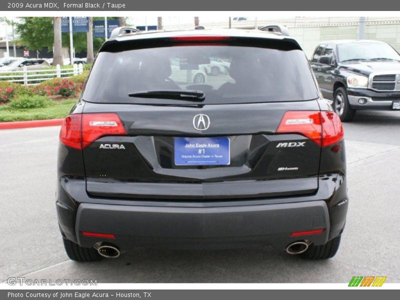 Formal Black / Taupe 2009 Acura MDX