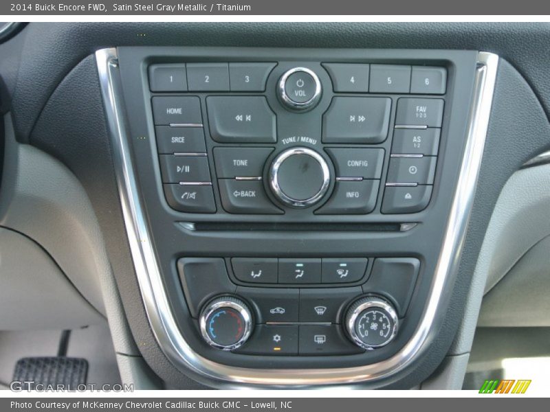 Satin Steel Gray Metallic / Titanium 2014 Buick Encore FWD