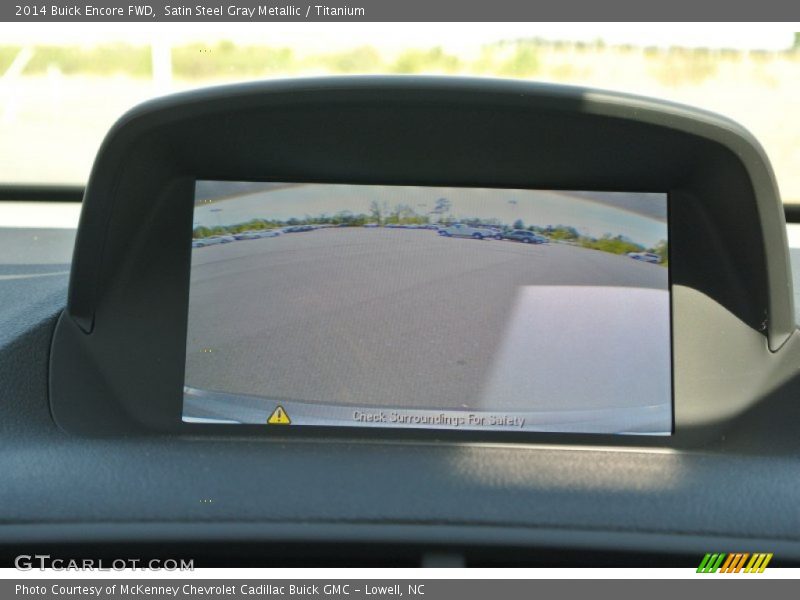 Satin Steel Gray Metallic / Titanium 2014 Buick Encore FWD