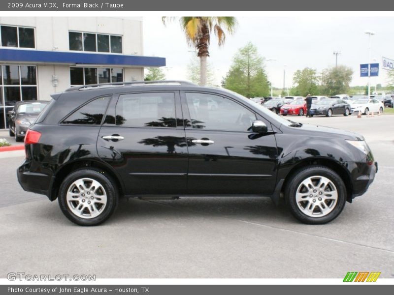 Formal Black / Taupe 2009 Acura MDX