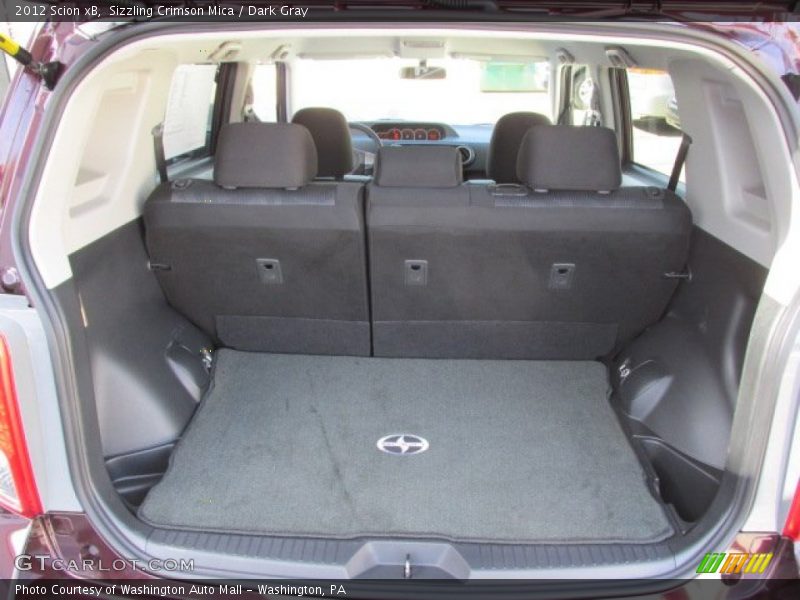 Sizzling Crimson Mica / Dark Gray 2012 Scion xB
