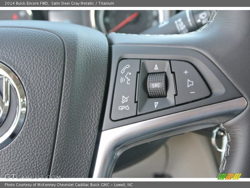 Satin Steel Gray Metallic / Titanium 2014 Buick Encore FWD