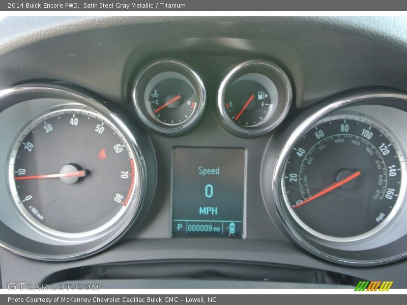 Satin Steel Gray Metallic / Titanium 2014 Buick Encore FWD