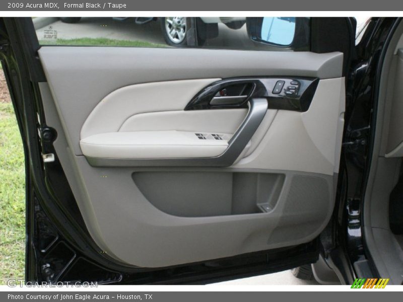 Formal Black / Taupe 2009 Acura MDX