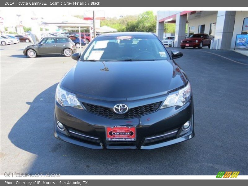 Cosmic Gray Metallic / Black 2014 Toyota Camry SE