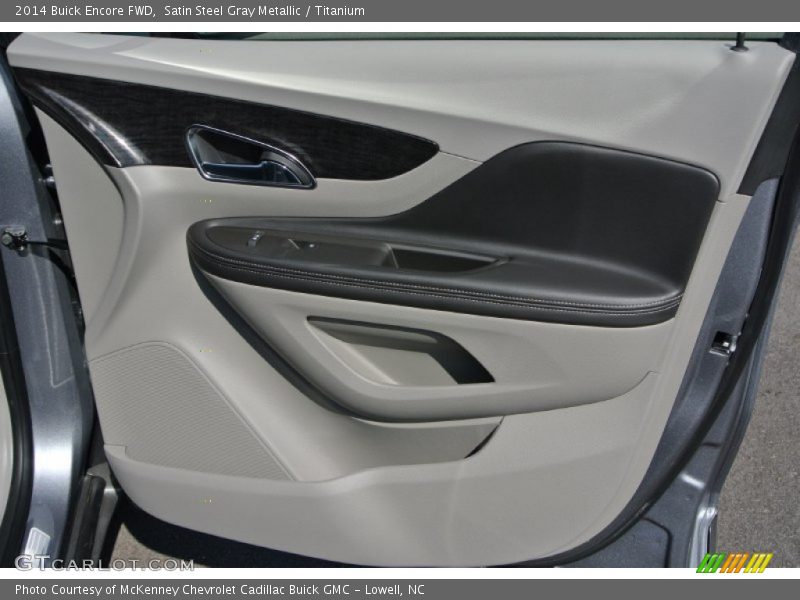 Satin Steel Gray Metallic / Titanium 2014 Buick Encore FWD