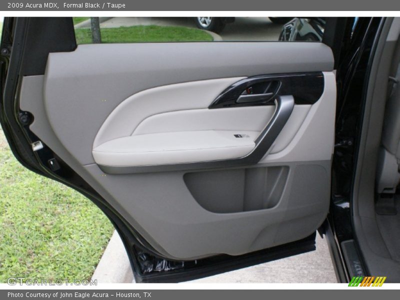 Formal Black / Taupe 2009 Acura MDX