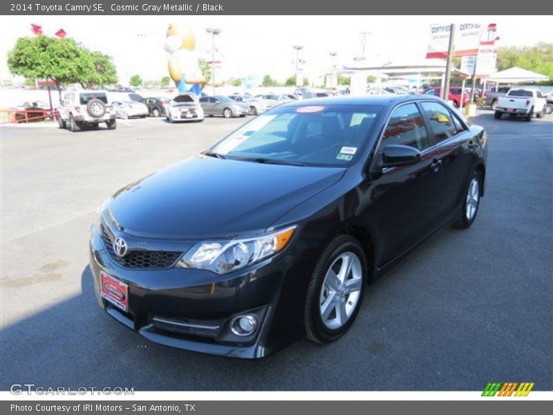 Cosmic Gray Metallic / Black 2014 Toyota Camry SE