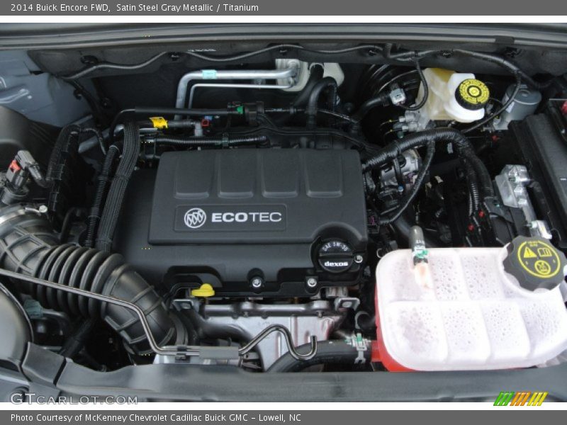 Satin Steel Gray Metallic / Titanium 2014 Buick Encore FWD