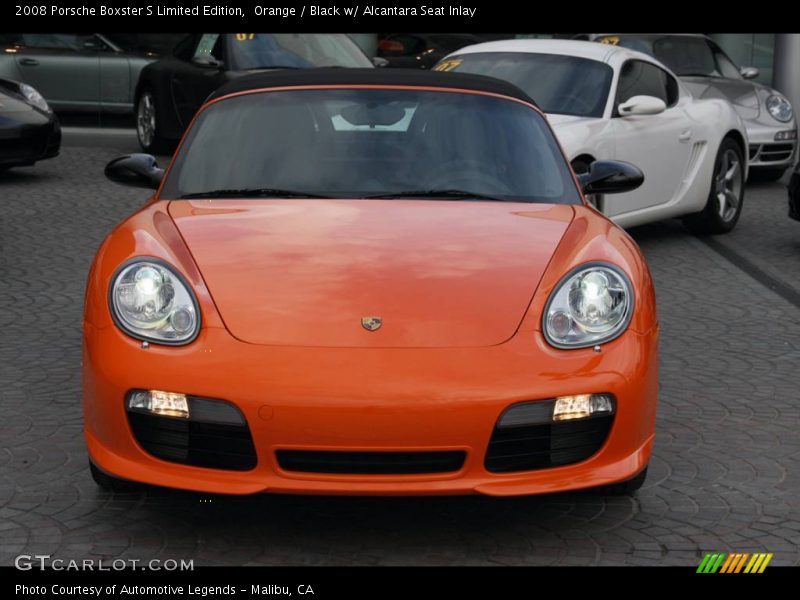 Orange / Black w/ Alcantara Seat Inlay 2008 Porsche Boxster S Limited Edition