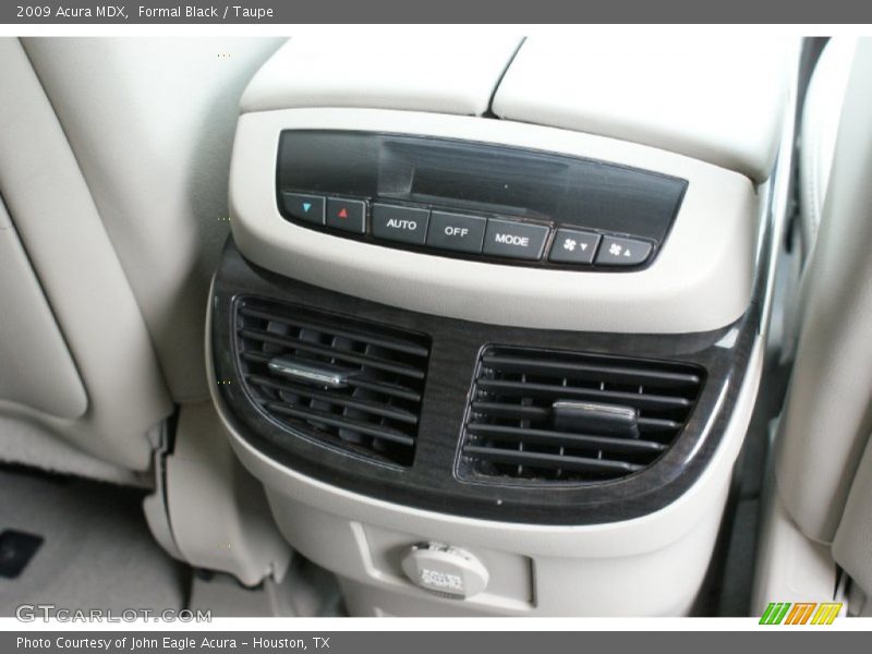 Formal Black / Taupe 2009 Acura MDX