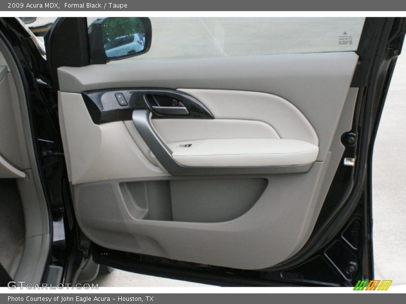 Formal Black / Taupe 2009 Acura MDX