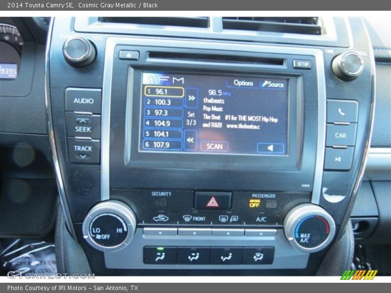 Cosmic Gray Metallic / Black 2014 Toyota Camry SE