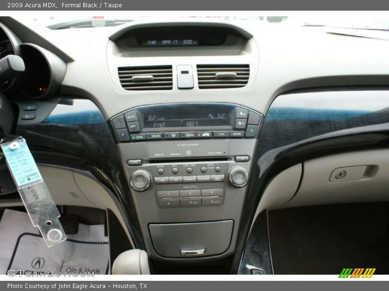 Formal Black / Taupe 2009 Acura MDX