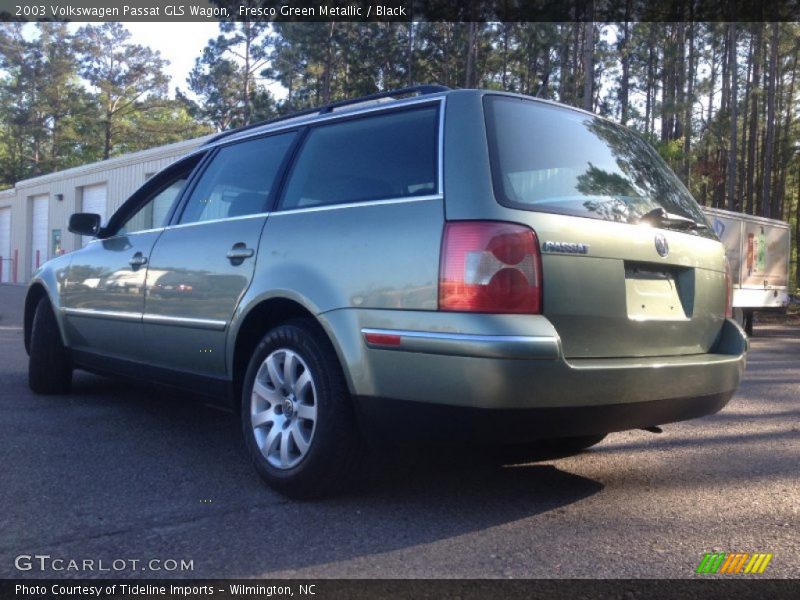 Fresco Green Metallic / Black 2003 Volkswagen Passat GLS Wagon