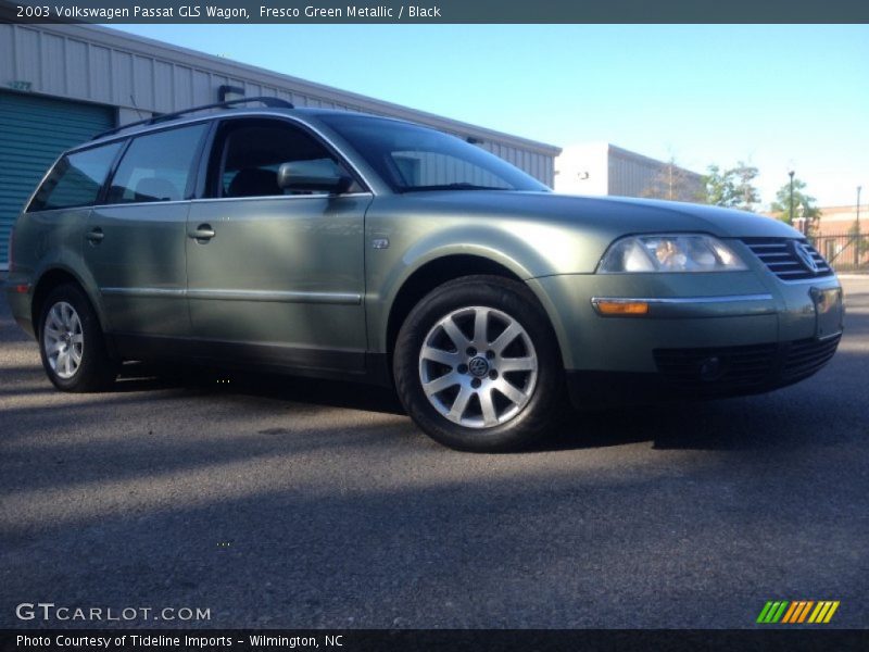 Fresco Green Metallic / Black 2003 Volkswagen Passat GLS Wagon