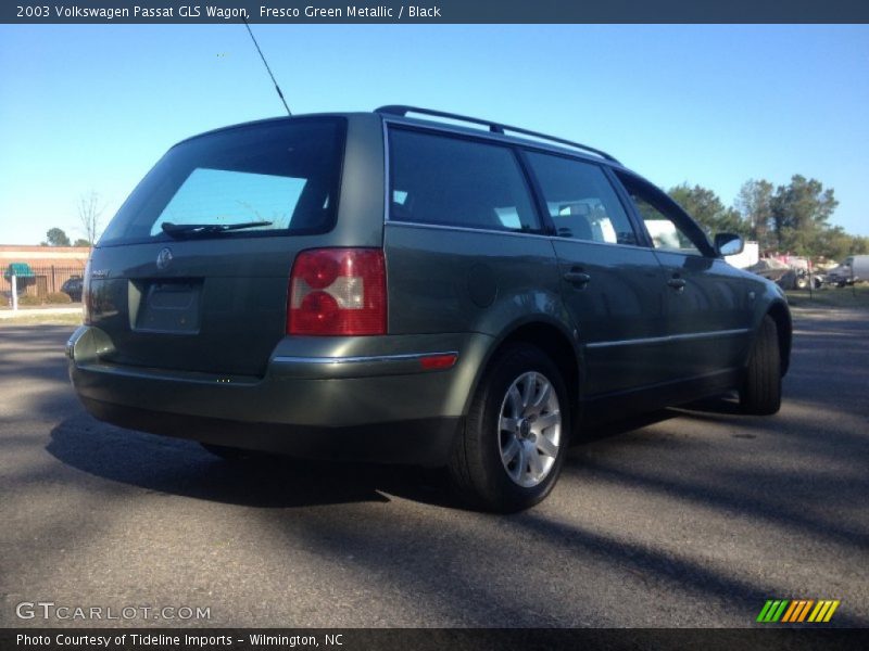 Fresco Green Metallic / Black 2003 Volkswagen Passat GLS Wagon