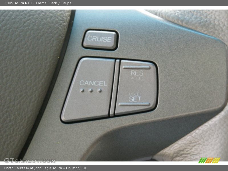 Formal Black / Taupe 2009 Acura MDX