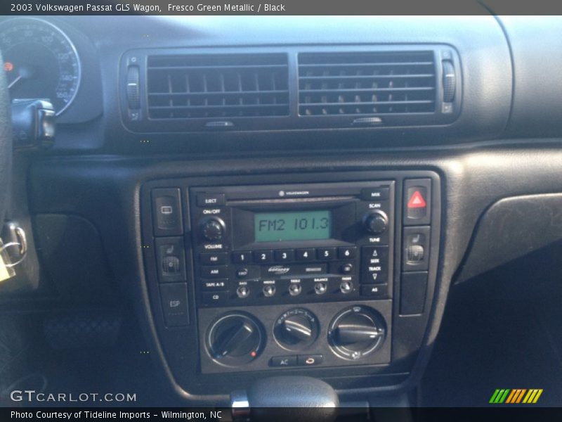 Fresco Green Metallic / Black 2003 Volkswagen Passat GLS Wagon