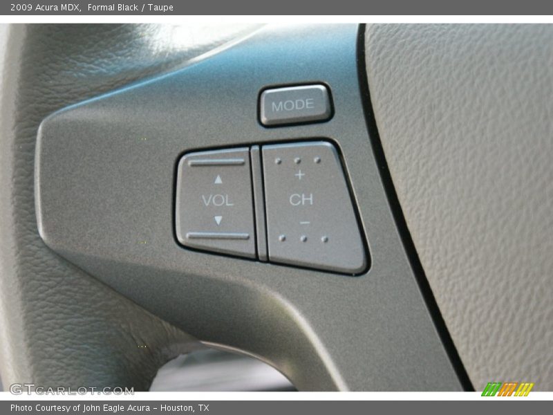 Formal Black / Taupe 2009 Acura MDX