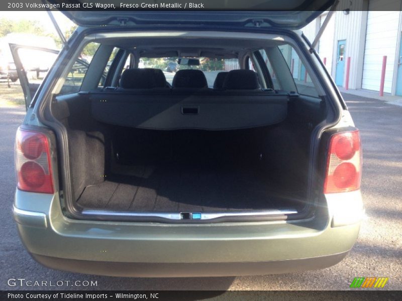 Fresco Green Metallic / Black 2003 Volkswagen Passat GLS Wagon