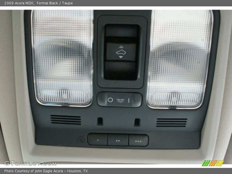 Formal Black / Taupe 2009 Acura MDX