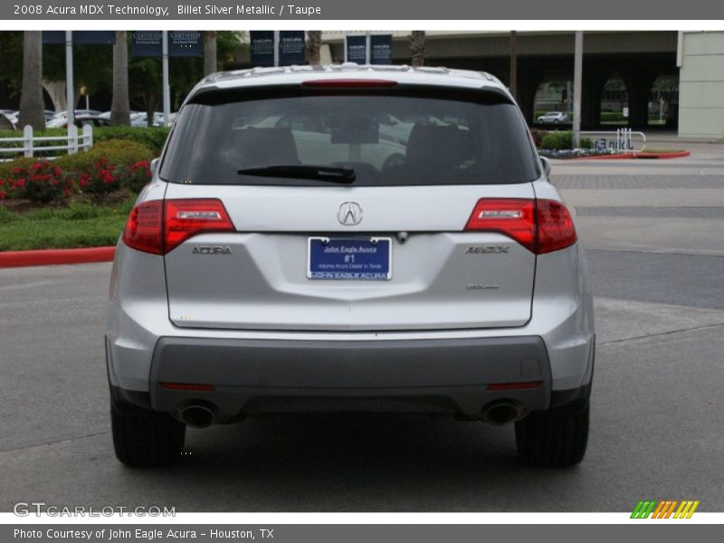 Billet Silver Metallic / Taupe 2008 Acura MDX Technology
