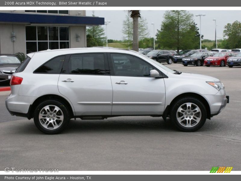 Billet Silver Metallic / Taupe 2008 Acura MDX Technology
